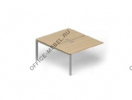 Рабочий стол «Bench» с врезным блоком LVRP23.1412-2 на Office-mebel.ru