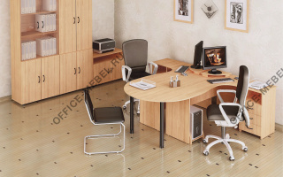 Канц - Офисная мебель для персонала серого цвета серого цвета на Office-mebel.ru