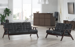 RIZZA - Мягкая мебель для офиса темного декора из материала Эко-кожа темного декора из материала Эко-кожа на Office-mebel.ru