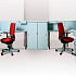 Стол для брифинга квадратный с радиусами (телескопические металлические ноги, мобильный) Periscope F2204 на Office-mebel.ru 6