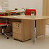 Приставной шкаф к 2 столам, с установкой фронтального экрана S-687 на Office-mebel.ru 11