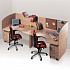 Стол для брифинга квадратный с радиусами (телескопические металлические ноги) Periscope F2104 на Office-mebel.ru 14