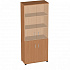 Шкаф высокий со стеклом БМ-4.1+ЛТ-5.2*2+30.0*2+БМ*2 на Office-mebel.ru 1
