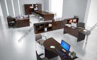 Матрица - Офисная мебель для персонала светлого декора светлого декора на Office-mebel.ru