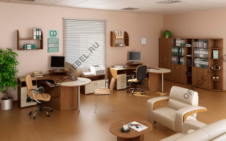 Динамика - Офисная мебель для персонала светлого декора светлого декора на Office-mebel.ru