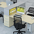 Стол прямоугольный (без выводов для электропроводки) PRS146 на Office-mebel.ru 13