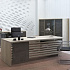 Стол с опорной тумбой и металлической опорой, левый Z-420л на Office-mebel.ru 5