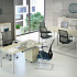 Секция стола рабочей станции на металлокаркасе TRE (2х1200) А4 Б3 176-1 БП на Office-mebel.ru 7