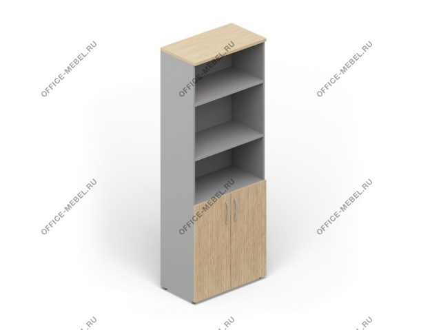 Шкаф высокий комбинированный без стекла UMH833 на Office-mebel.ru