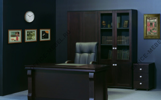 Lion - Кабинеты руководителя темного декора из материала Шпон - Китайская мебель темного декора из материала Шпон - Китайская мебель на Office-mebel.ru