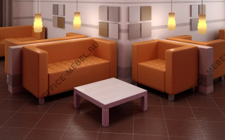 Доминго - Мягкая мебель для офиса серого цвета из материала Рогожка серого цвета из материала Рогожка на Office-mebel.ru