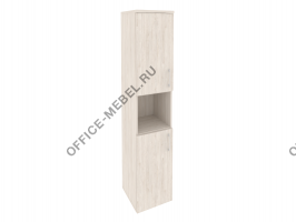 Шкаф высокий узкий лев/прав (2 низких фасада ЛДСП) O.SU-1.5(L)/(R) на Office-mebel.ru