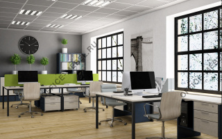 Инновация - Офисная мебель для персонала цветных вставок цветных вставок на Office-mebel.ru