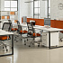 Рабочий стол с 2 пластиковыми заглушками LVRO11.1408-1 на Office-mebel.ru 3