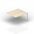 Составной стол на 2 рабочих места - приставной элемент PE2TPS146 на Office-mebel.ru 1