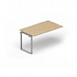 Приставной стол с 2 пластиковыми заглушками LVRO12.1208-1 на Office-mebel.ru 1