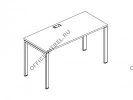 Стол письменный на металлокаркасе UNO А4 Б1 011 БП на Office-mebel.ru