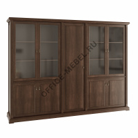 Шкаф для бумаг с гардеробом 5 створок *штанга Композиция 10 на Office-mebel.ru