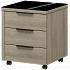 Тумба подкатная (левая/правая) КТ-61 L/R  на Office-mebel.ru 1