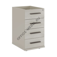 Тумба приставная без топа 4 ящика NLN36330531 на Office-mebel.ru