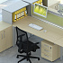 Экран настольный (меламин) UNSQU080 на Office-mebel.ru 14