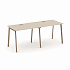 Рабочая станция на 2 места ES.RS-2.1-LP на Office-mebel.ru 1