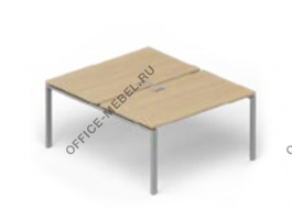 Стол «Bench» с врезным блоком LVRU11.1816-2 на Office-mebel.ru