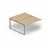 Приставной стол  «Bench» с 4 пластиковыми заглушками LVRO12.1216-1 на Office-mebel.ru 1