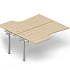 Стол BENCH на 2 рабочих места PB2TP1612 на Office-mebel.ru 1