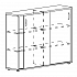 Шкаф-купе средний (для 2-х столов 60) А4 320 на Office-mebel.ru 1