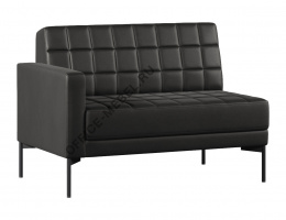 Секция с подлокотником двухместная п\л CHAIRMAN ЭЛИФ на Office-mebel.ru