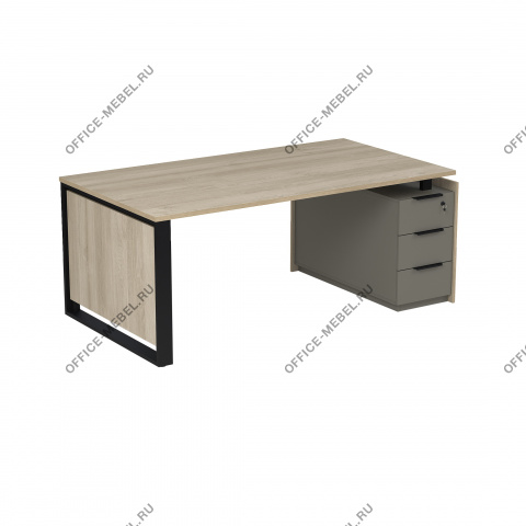 СТОЛ РАБОЧИЙ НА ОПОРНОЙ УГЛОВОЙ ТУМБЕ 15СОУ.1609			 на Office-mebel.ru