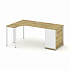 Стол эргономичный с опорным шкафом-купе CN.SA-217(L/R) на Office-mebel.ru 1