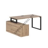 Стол с тумбой EQCT 17814 на Office-mebel.ru