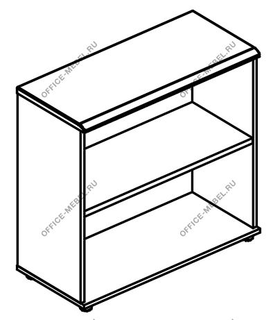 Стеллаж низкий (топ МДФ) МР 9350 на Office-mebel.ru