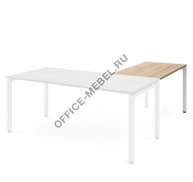 TOUR Приставка 100х60 80B021 DL (9003) на Office-mebel.ru