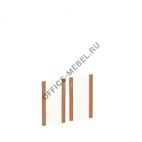Двери стекло в дерев. рамке (2 шт.) низкие ЛТ-5.5 на Office-mebel.ru