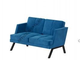  Диван двухместный с декором из пуговиц ALDB-02L на Office-mebel.ru