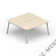 Составной стол на 2 рабочих места AR2TM148 на Office-mebel.ru