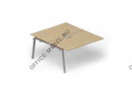 Приставной стол «Bench» с врезным блоком LVRА12.1816-2 на Office-mebel.ru