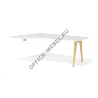 Стол руководителя (для установки на опорную тумбу) Rem-209.1 R/L	 на Office-mebel.ru