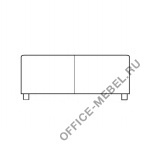 Мягкая мебель для офиса Пуф двухместный 4 на Office-mebel.ru