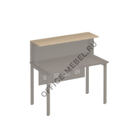 Экран настольный без кронштейнов ФР 412 на Office-mebel.ru