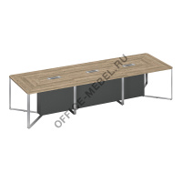 Стол для переговоров составной 3-секционный СП 105 на Office-mebel.ru