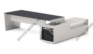 Стол письменный с боковой тумбой левый /TA18/TA40 P1ZP2220L на Office-mebel.ru