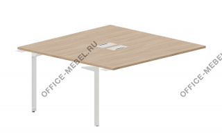 Приставной элемент, стол на 2 рабочих места RY2TPV168 на Office-mebel.ru