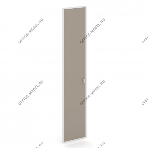 Фасад стекло в раме высокий л\п (Лакобель  IVORY / UMBRA) ES.SR-1 I/U на Office-mebel.ru