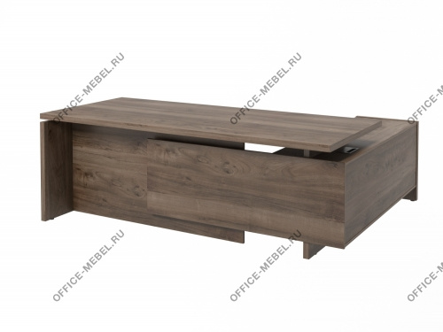 Стол руководителя с опорной тумбой	FB-121L/R.DD								 на Office-mebel.ru
