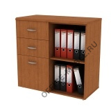 Шкаф с ящиками комбинированный 307 на Office-mebel.ru