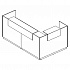 Стойка ресепшен угловая л\п А4 9870 на Office-mebel.ru 1